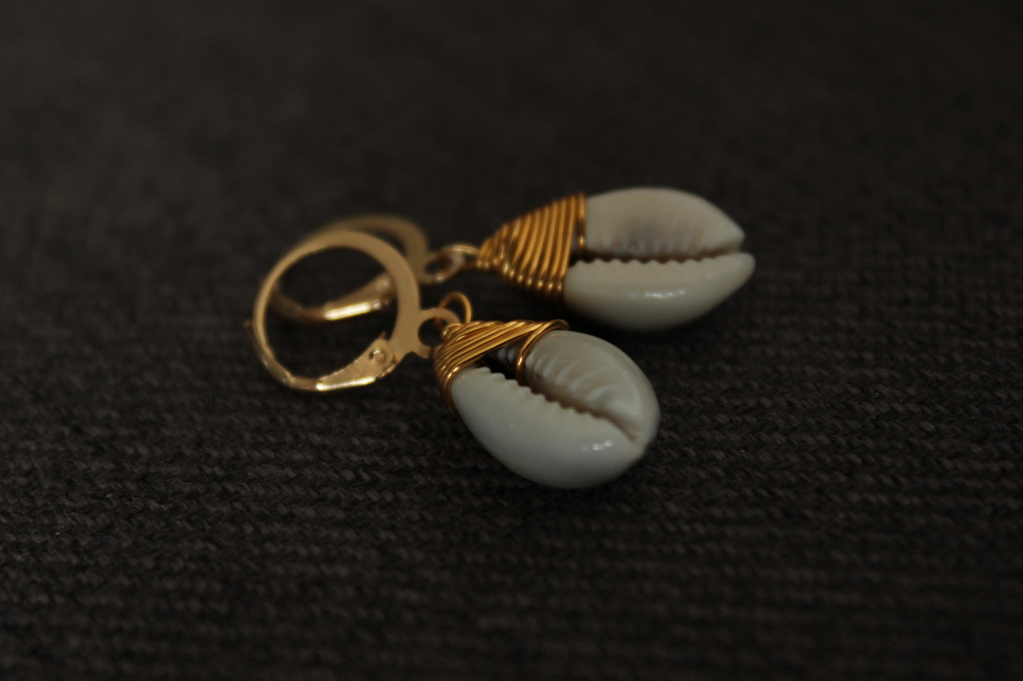 Cowri Shell Earrings