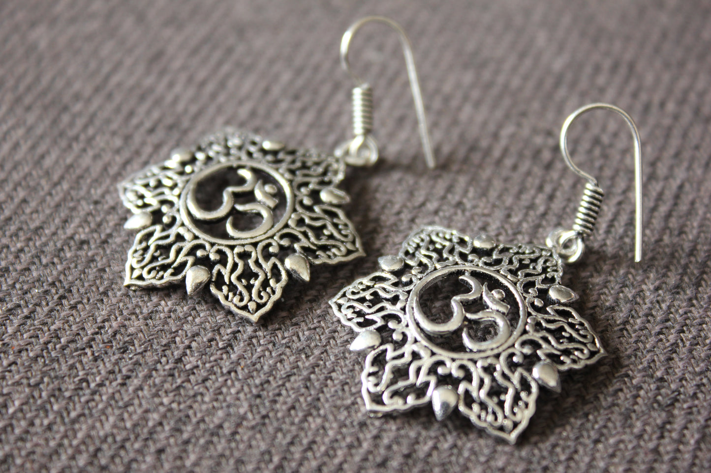 Om Earrings