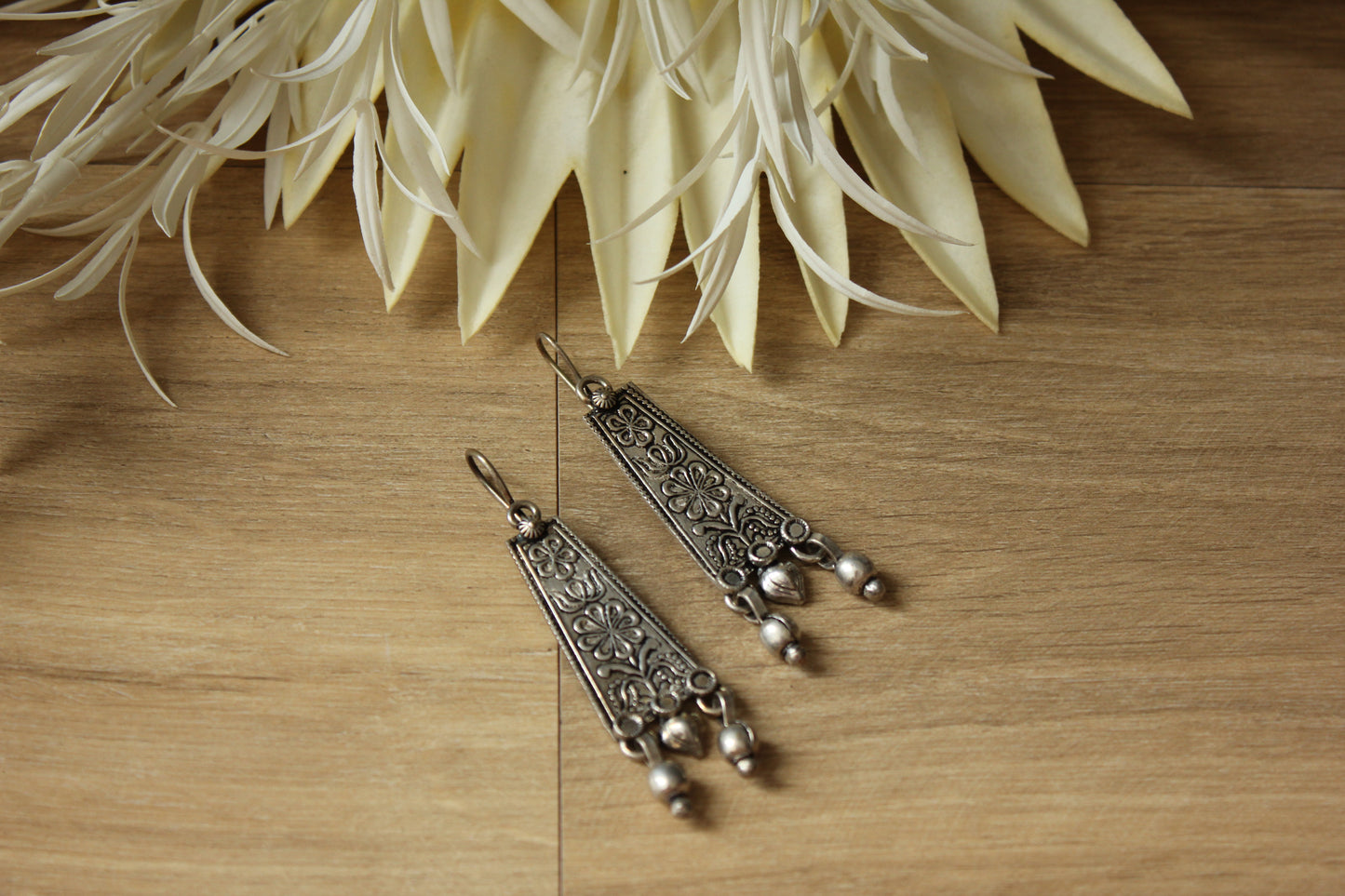 German Silver Earrings