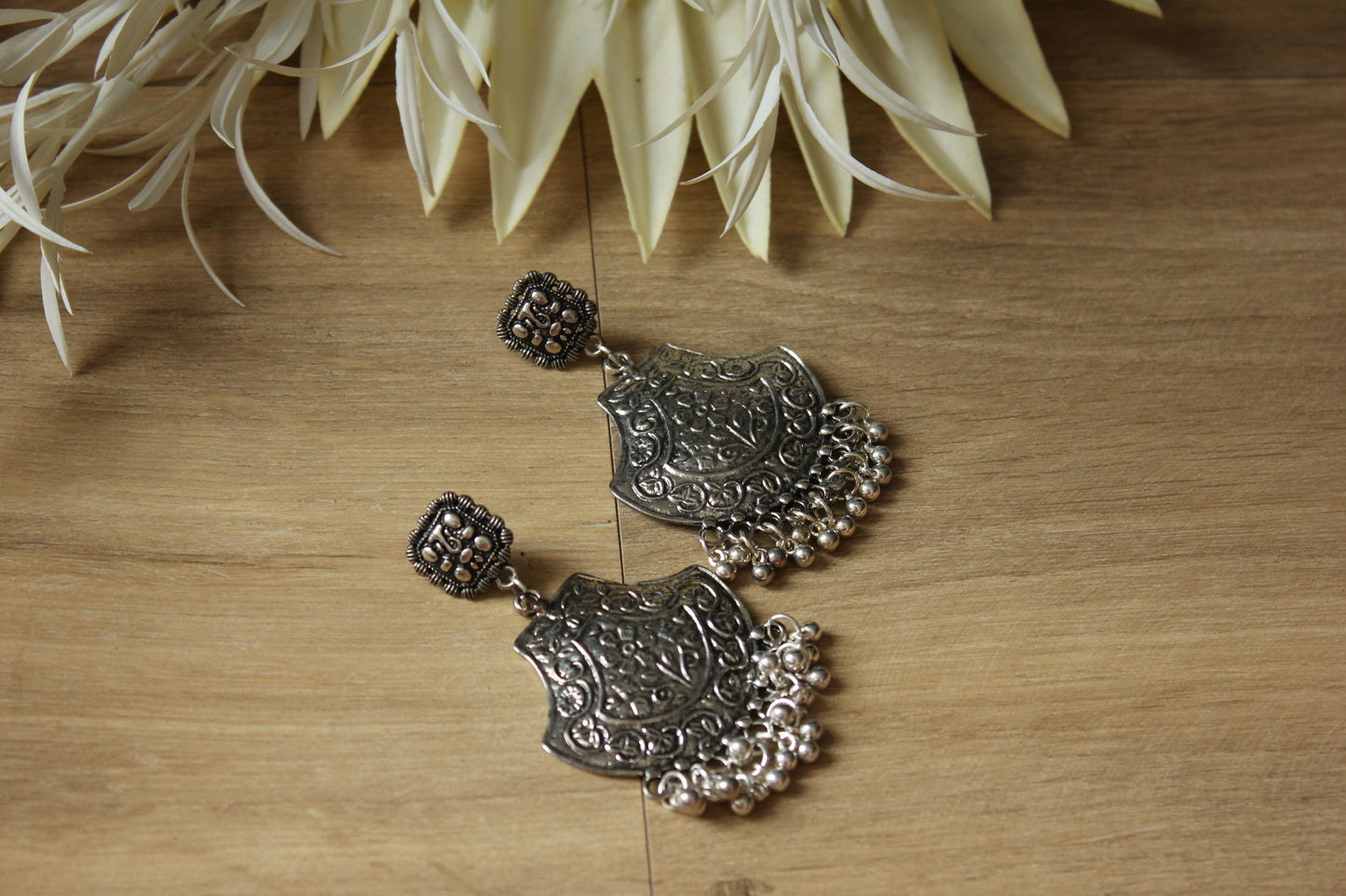 German Silver Earrings