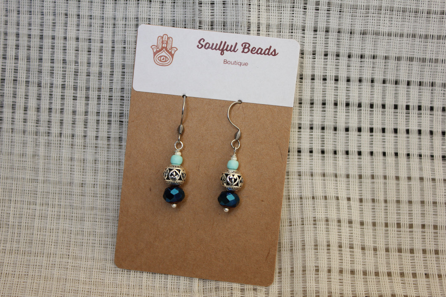 1. Filigree Bead Earrings