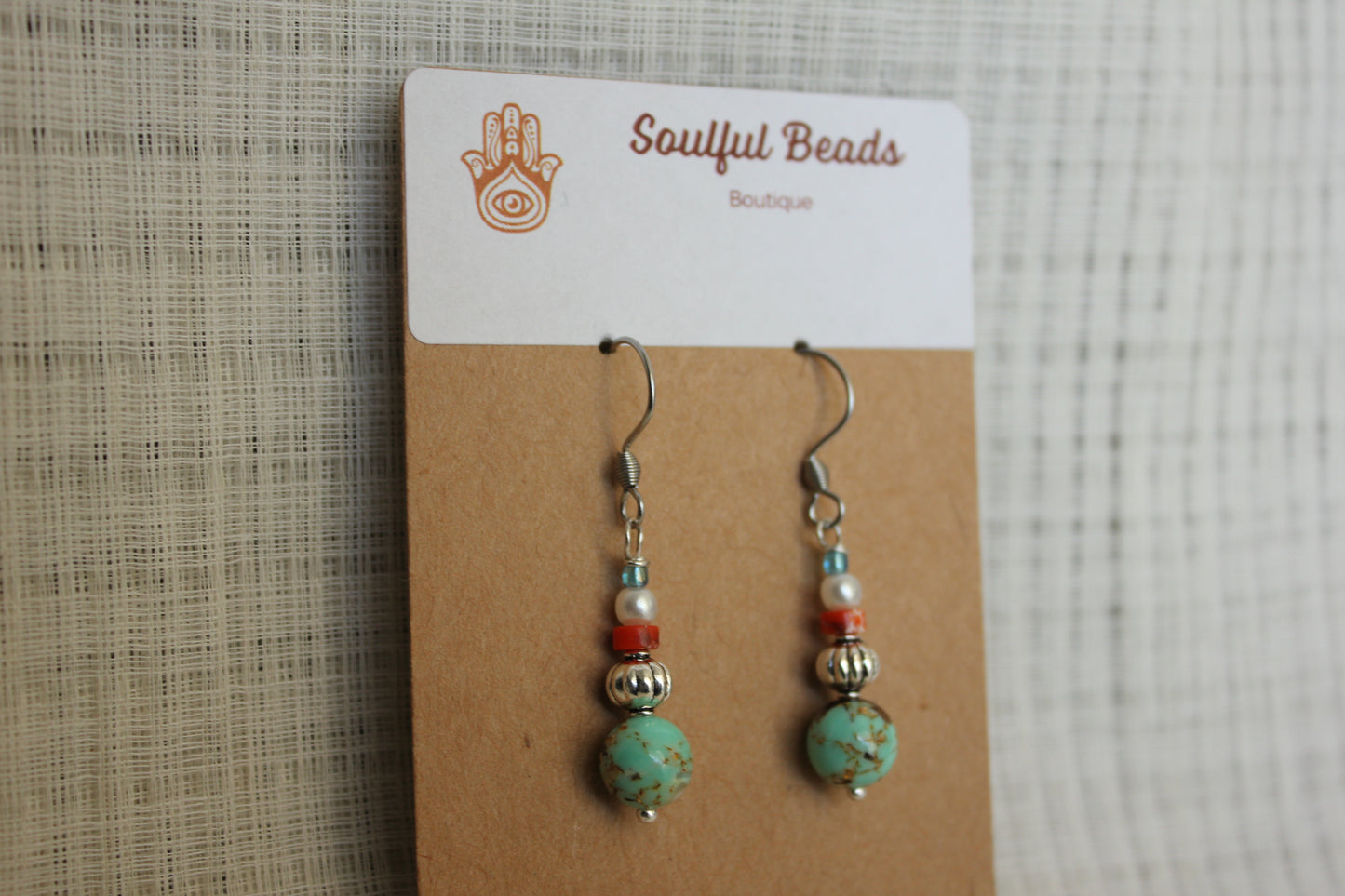 1. Aurora Gemstone Dangles