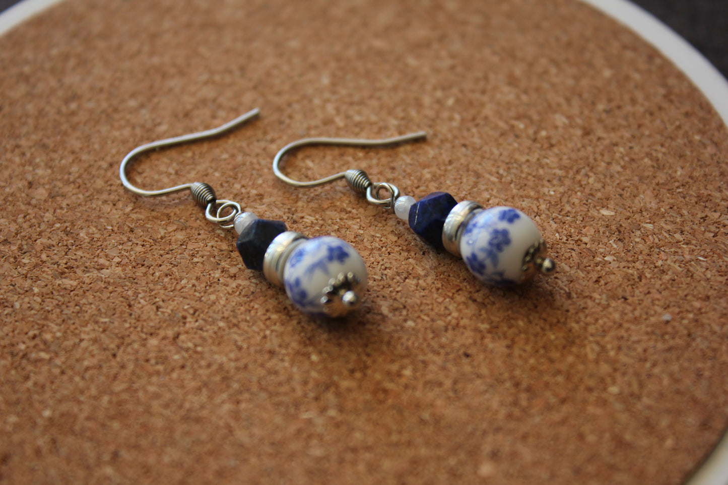 2. Pottery Bead Earrings