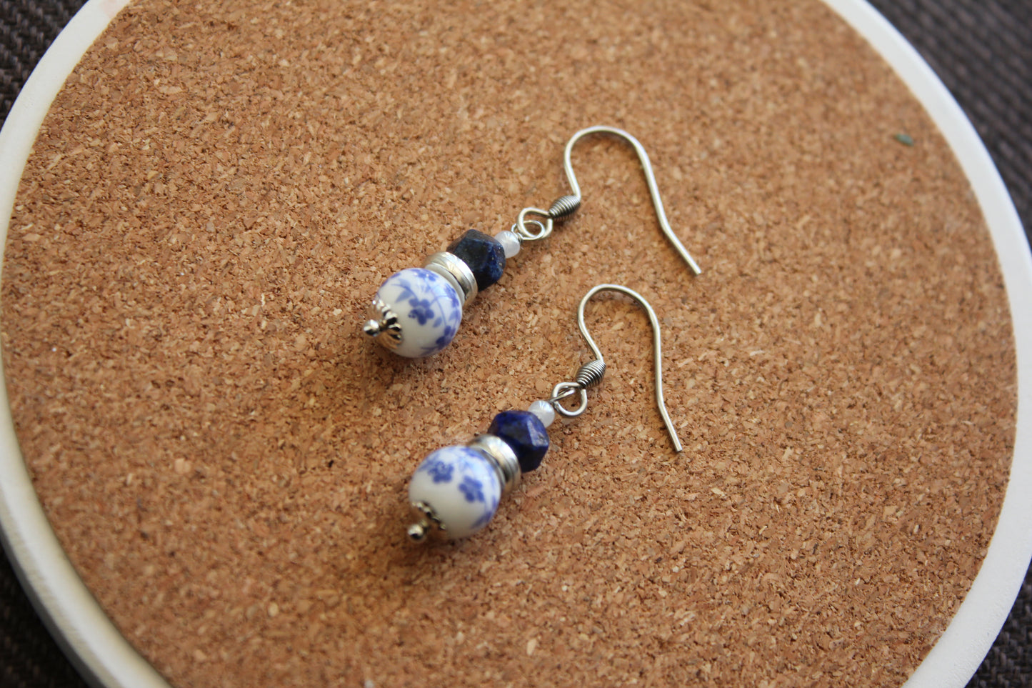2. Pottery Bead Earrings