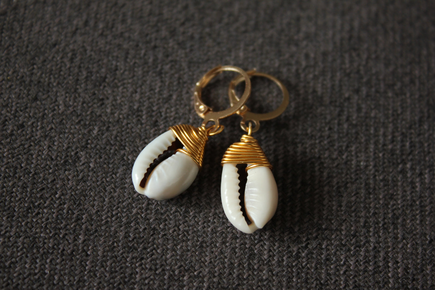 Cowri Shell Earrings