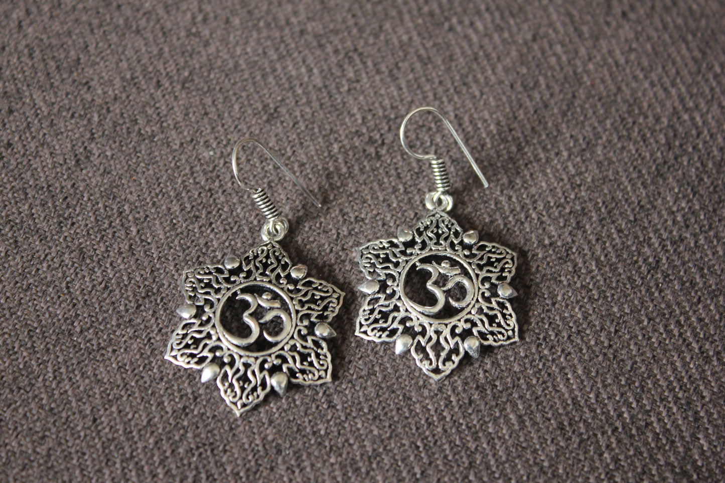 Om Earrings