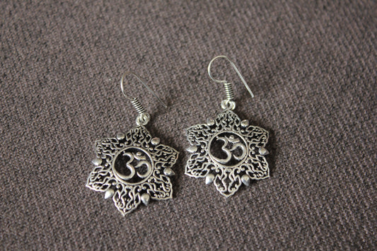 Om Earrings