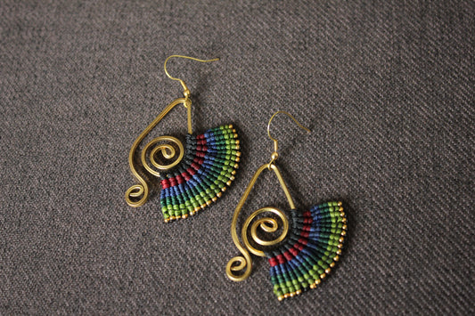Handcrafted Feather Earrings