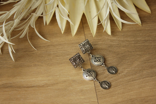 Three Tier Earrings
