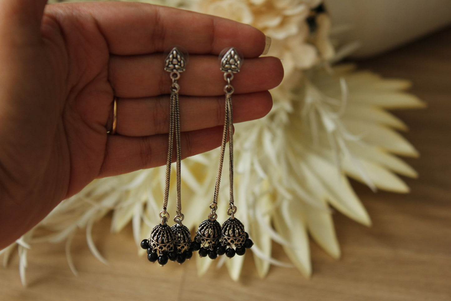 Long Chain Jhumka