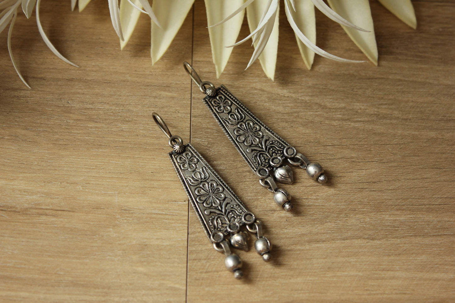 German Silver Earrings