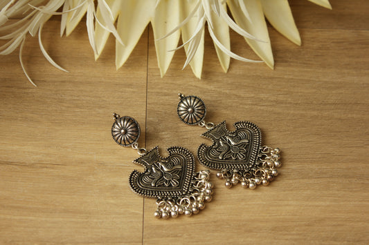 German Silver Earrings