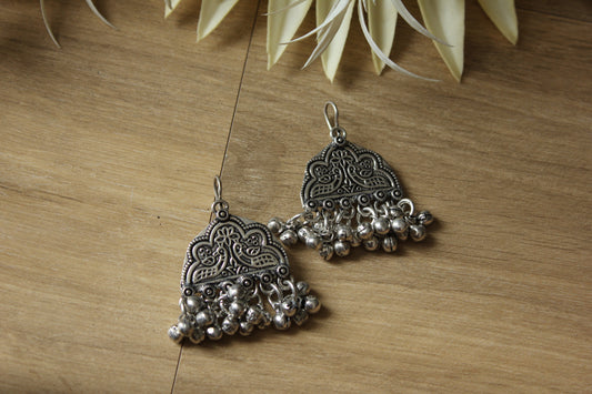 German Silver Earrings
