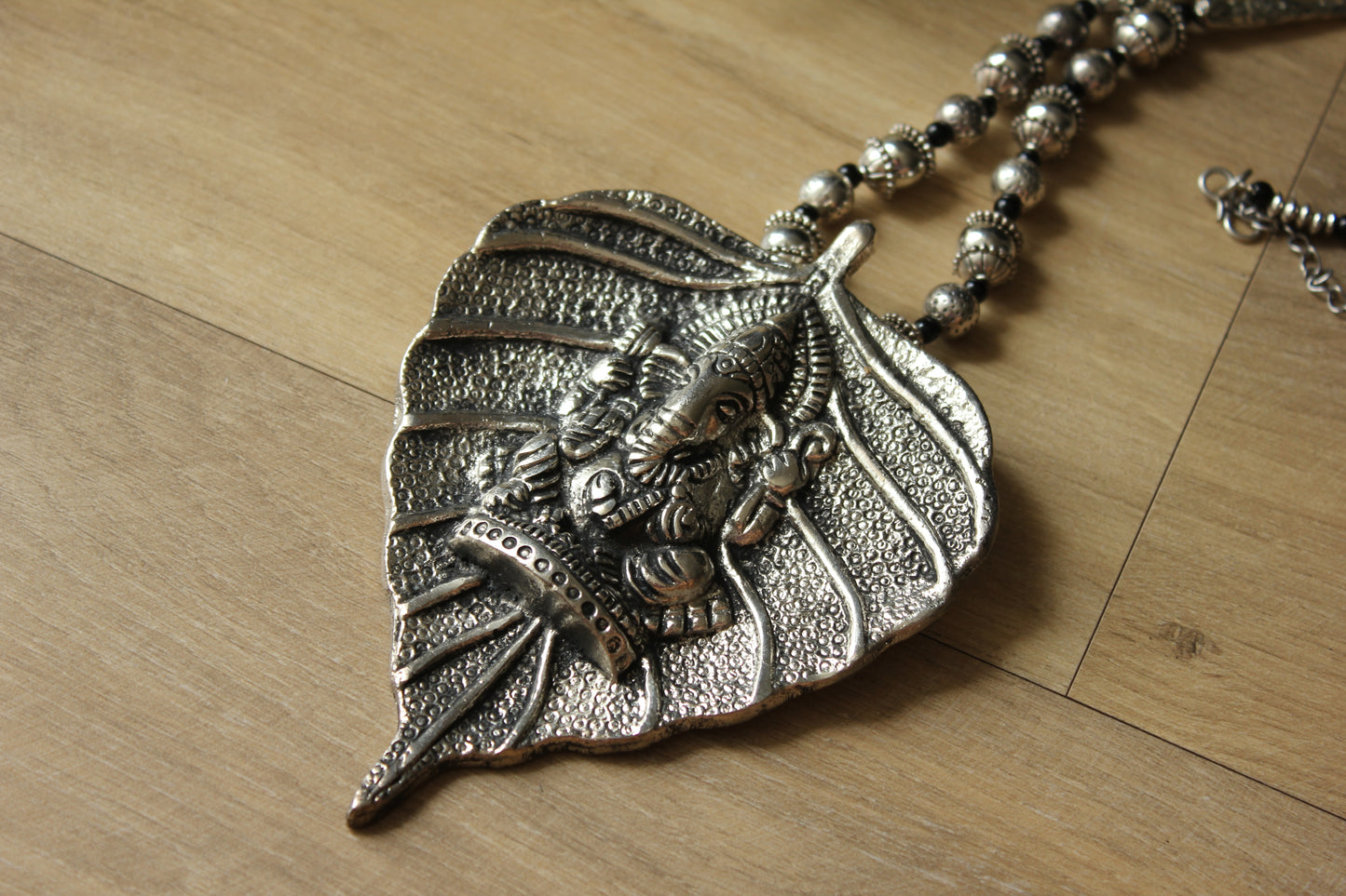 Ganesha Leaf Necklace