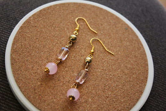 2. Shining Crystal Earrings