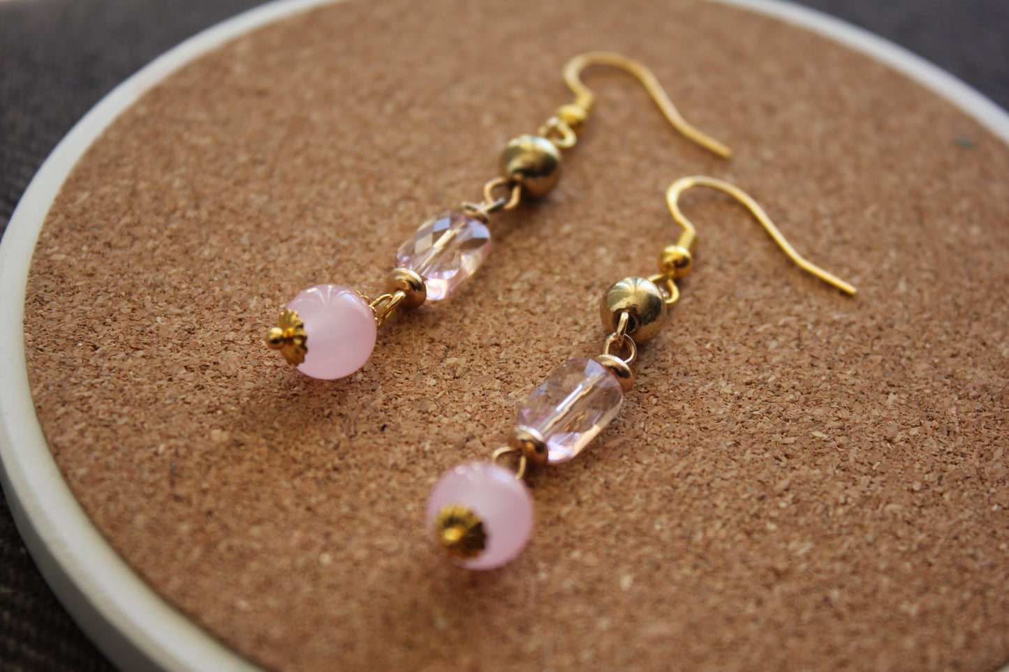 2. Shining Crystal Earrings
